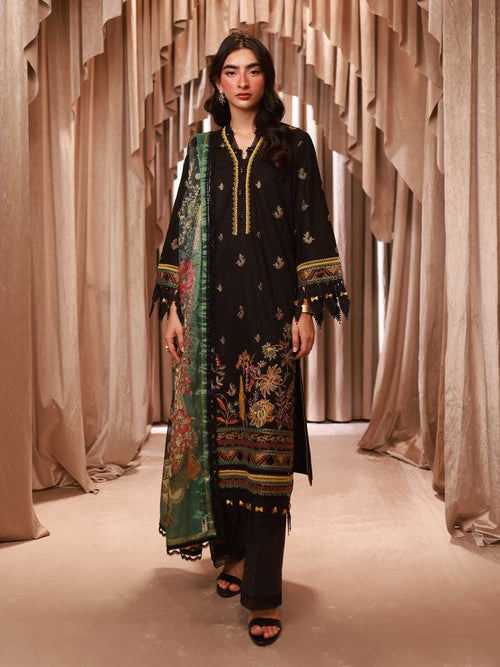 1 & Get 1 Free - LUXURY LAWN EMBROIDERED SUIT