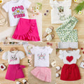 Premium Summer Baby Girl Suits (Pack of 5) Kids Collection - All Sizes Available Article#76289