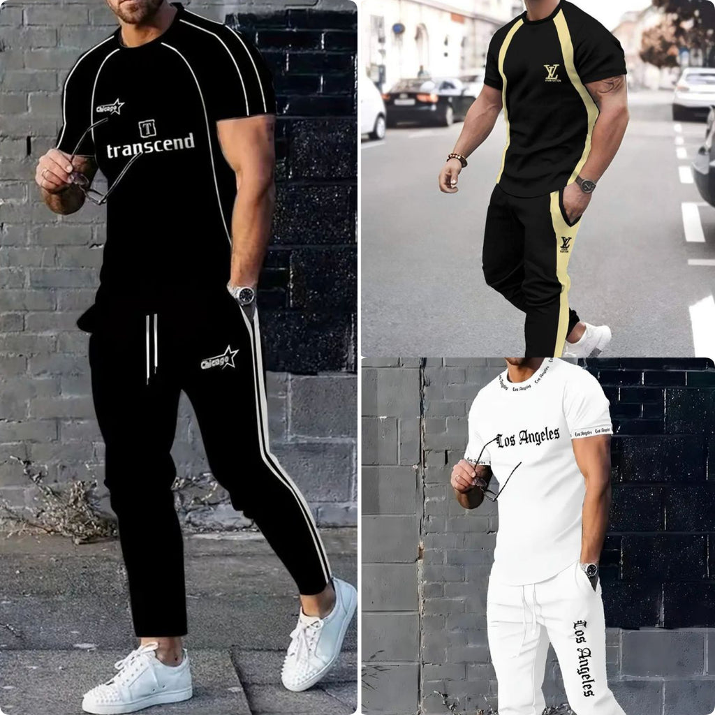 Pack of 3 Summer Trendy Tracksuits for Men –  007