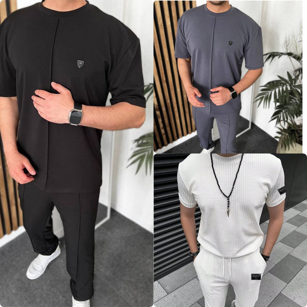 Pack of 3 Summer Trendy Tracksuits for Men –  010