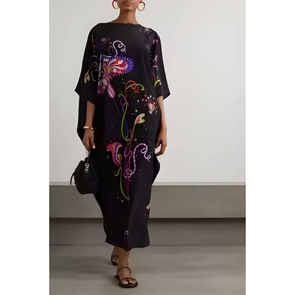 Buy 1 Get 1 Free - Chic Casual Floral Print Coord Two-Piece Set with Pants | Western Style Cotton Summer Suit 76396 (40% Off Super Summer Sale!