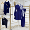 Pack of 3 Women's Casual Summer Suit Set Stylish,  Premium Stitched Kurti & Trousers l 40% OFF l 7634958