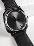 Men's TOMI T-084 Watch Quartz Date Leather Strap