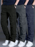 Pack of 3 Cargo Pants for Men & Women - Trendy, Breathable & Durable 787001