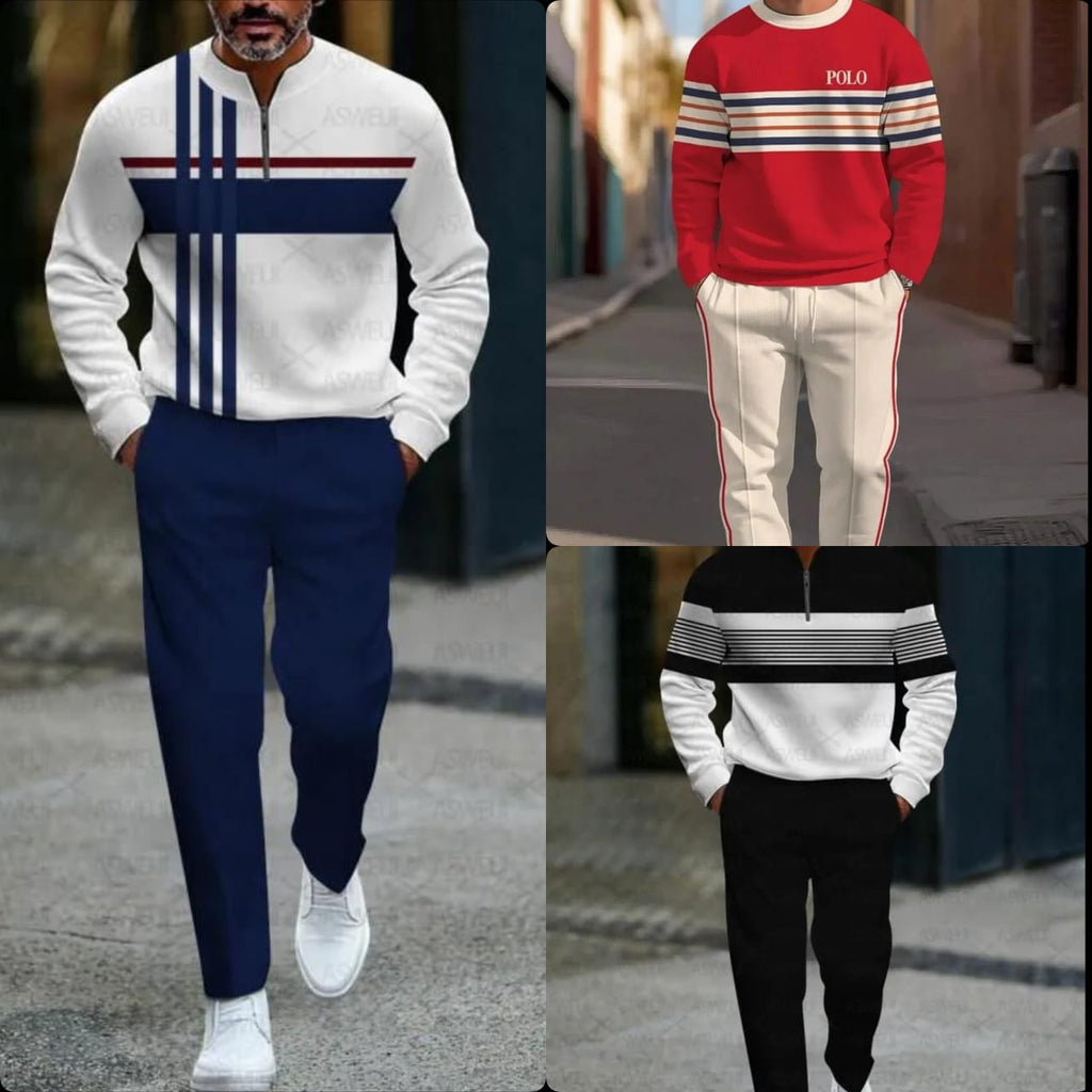 Pack of 3 Comfortable Tracksuits for Men – Winter Clearance Sale - #984785