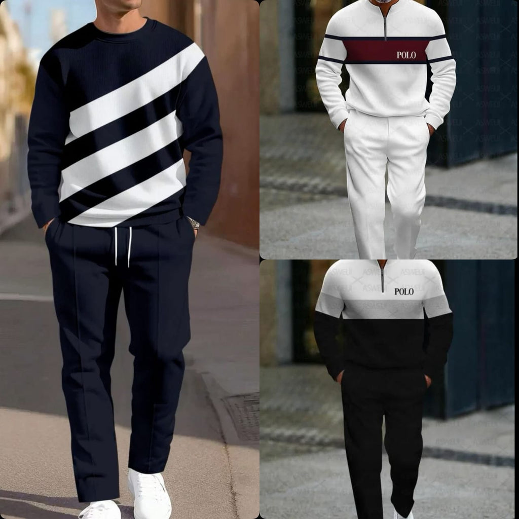 Pack of 3 Comfortable Tracksuits for Men – Winter Clearance Sale - #984788