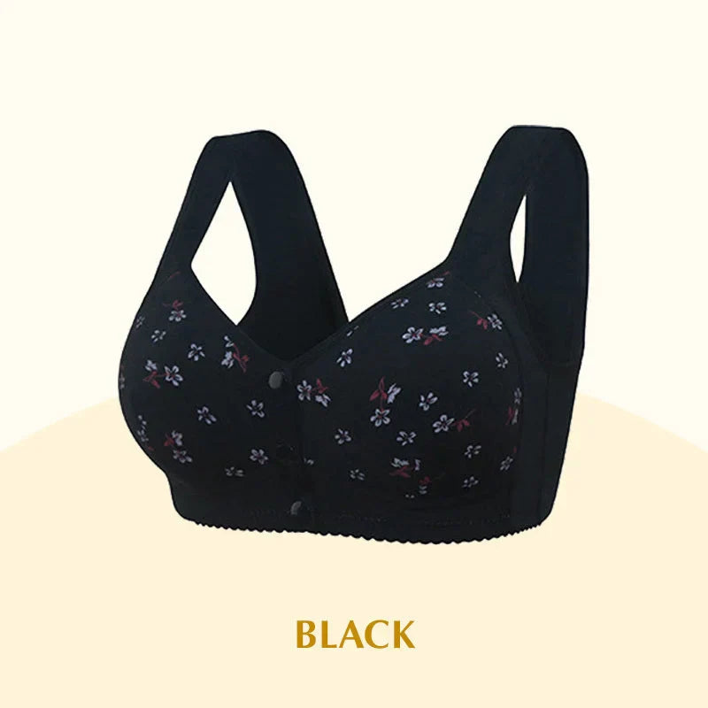 New Anti Sagging Front Open Cooling Cotton Bra