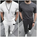 Buy 1 Get 1 Free Corduroy Tracksuit for Men | Spring & Summer Wear | 8397