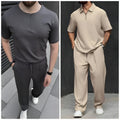 Buy 1 Get 1 Free Corduroy Tracksuit for Men | Spring & Summer Wear | 8405